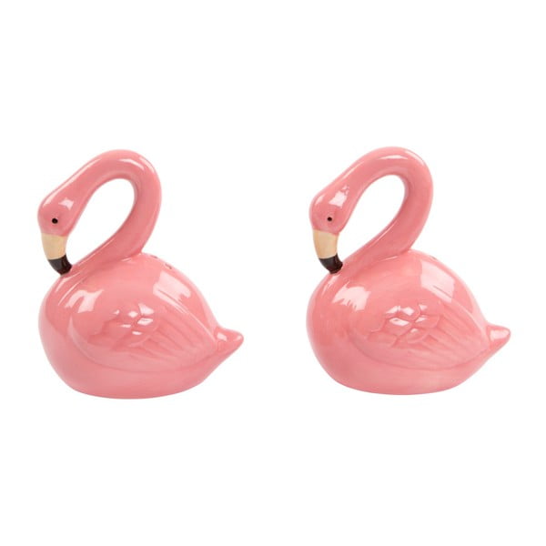 "Sass & Belle Tropical Flamingo" druskinė ir pipirinė