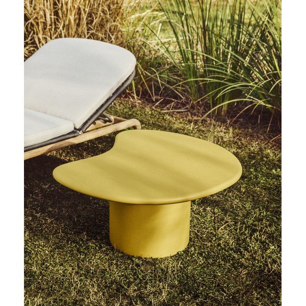 Iš betono sodo kavos staliukas 77x83 cm Macarella – Kave Home-image-1