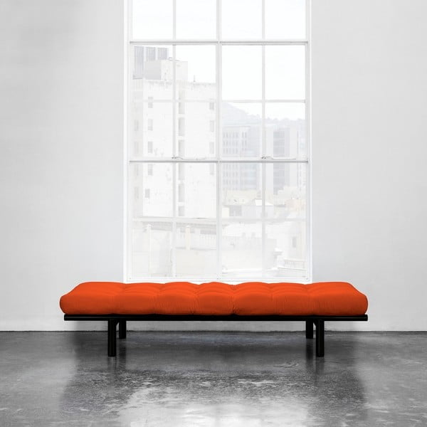 Sofa "Karup Pace Black/Orange-image-1