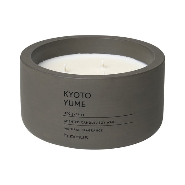 Aromatinė žvakė iš sojų vaško degimo laikas 25 h Fraga: Kyoto Yume – Blomus