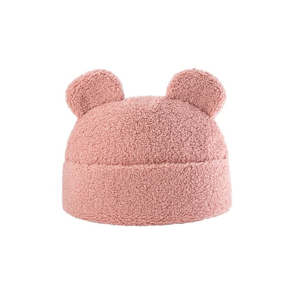 Rožinės spalvos iš boucle vaikiška sofos pagalvėlė Teddy Pouch – Wigiwama