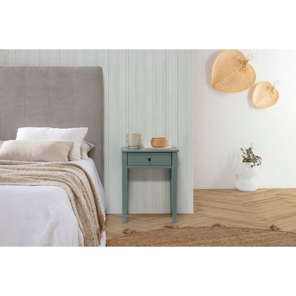 Benzino spalvos pušies medienos naktinis staliukas Bart - Marckeric-image-1