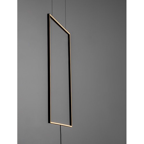 Matinės juodos spalvos iš metalo pastatomas šviestuvas LED (aukštis 392 cm) Dahlia – Nova Luce-image-3