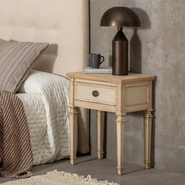 Naktinis staliukas smėlio spalvos – Ixia-image-2