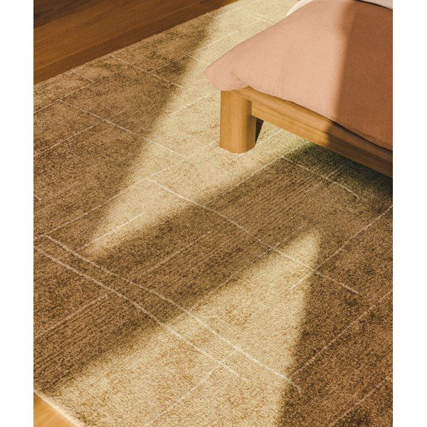 Rankų darbo garstyčių spalvos kilimas 160x230 cm Eloda – Kave Home-image-2