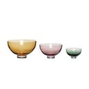 Iš stiklo  serviravimo rinkiniai 3 vnt. Radiant – Hübsch