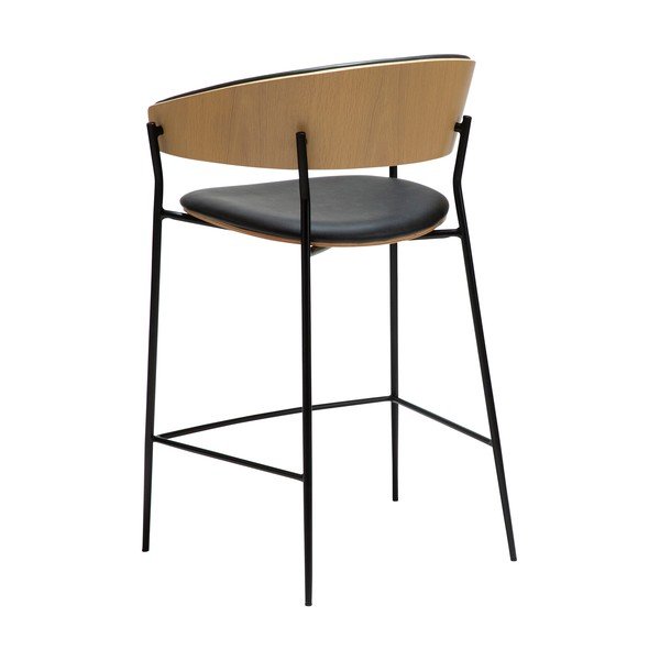 Juodos spalvos baro taburetė (sėdynės aukštis 63,5 cm) Crib – DAN-FORM Denmark-image-3