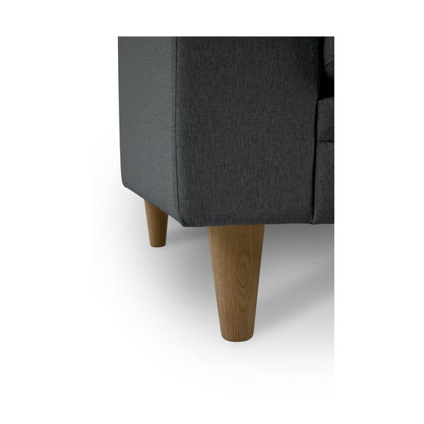 Sofa antracito spalvos 217 cm Focus – Scandic-image-4