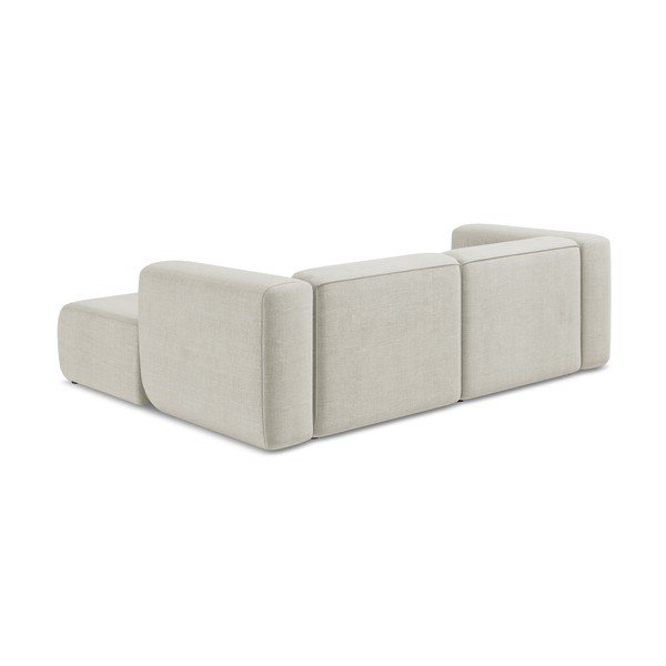Smėlio spalvos kampinė sofa (su dešiniuoju kampu/su gultu) Ekahi – Makamii-image-4