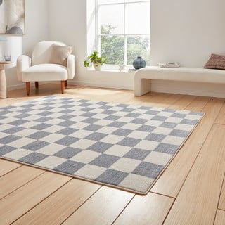 Kilimas mėlynos spalvos 80x150 cm Baltimore – Think Rugs