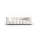 Sofa baltos spalvos 228 cm Lupine – Micadoni Home