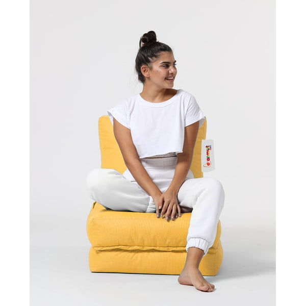 Sėdmaišis geltonos spalvos Siesta – Floriane Garden-image-1