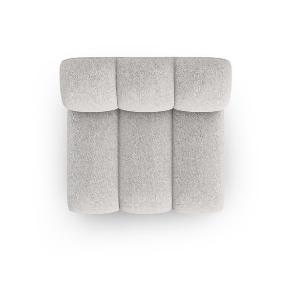 Modulinė sofa šviesiai pilkos spalvos (modulinė) Lupine – Micadoni Home-image-3