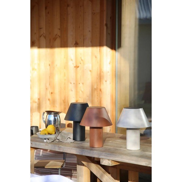 Stalinis lauko šviestuvas LED su pritemdymo funkcija saulės baterijos/USB ø 25 cm Vivo – Markslöjd-image-4