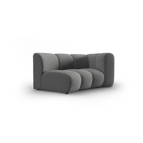 Modulinė sofa pilkos spalvos (su dešiniuoju kampu) Lupine – Micadoni Home-image-2