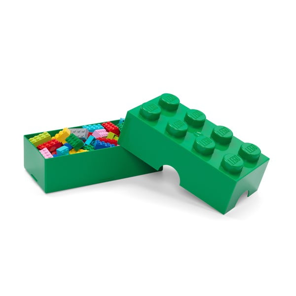 Tamsiai žalia daiktadėžė LEGO®-image-2