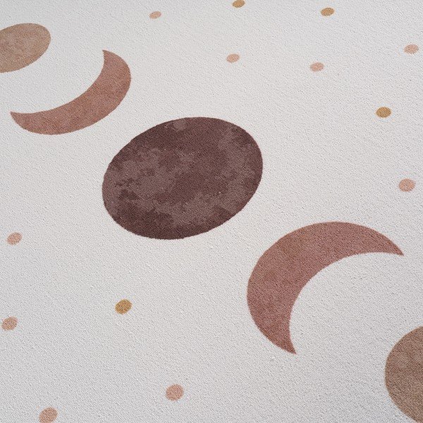 Skalbiamas kreminės spalvos vaikiškas kilimas 160x230 cm Coco 1136 – Ayyildiz Carpets-image-2