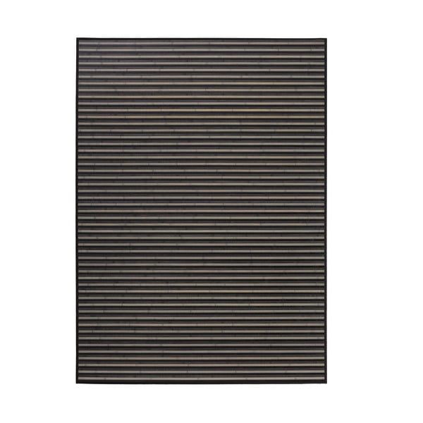 Iš bambukinė kilimas pilkos spalvos 180x250 cm – Casa Selección