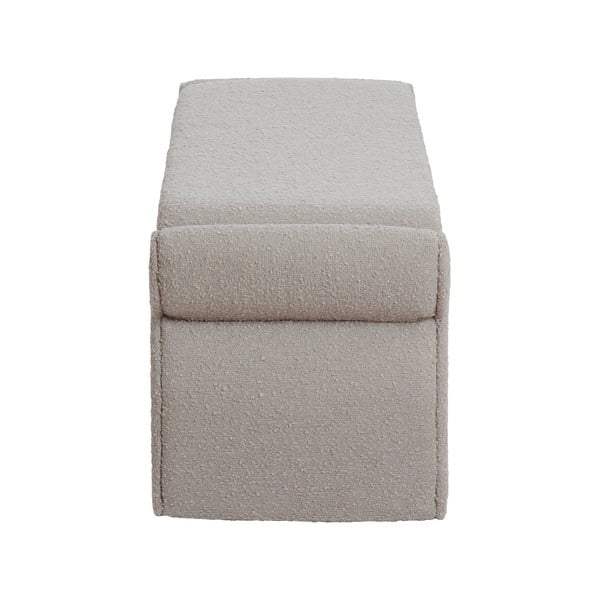 Iš boucle suolas smėlio spalvos Nafya – Light & Living-image-3