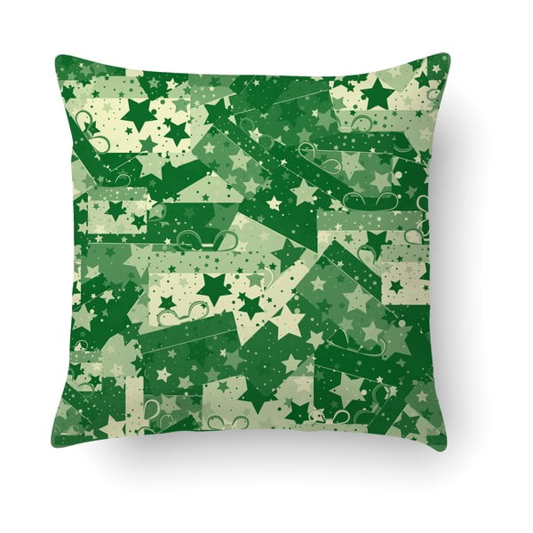 "Crido Consulting Christmas Wrapers" žalia pagalvėlė, 40 x 40 cm