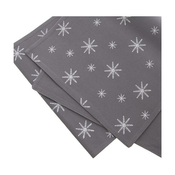 Iš medvilnės stalo takelis su Kalėdų motyvu 32x130 cm – Orion-image-2