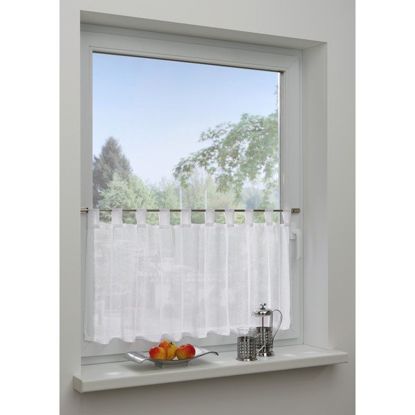 Balta užuolaida 48x140 cm - Gardinia-image-2