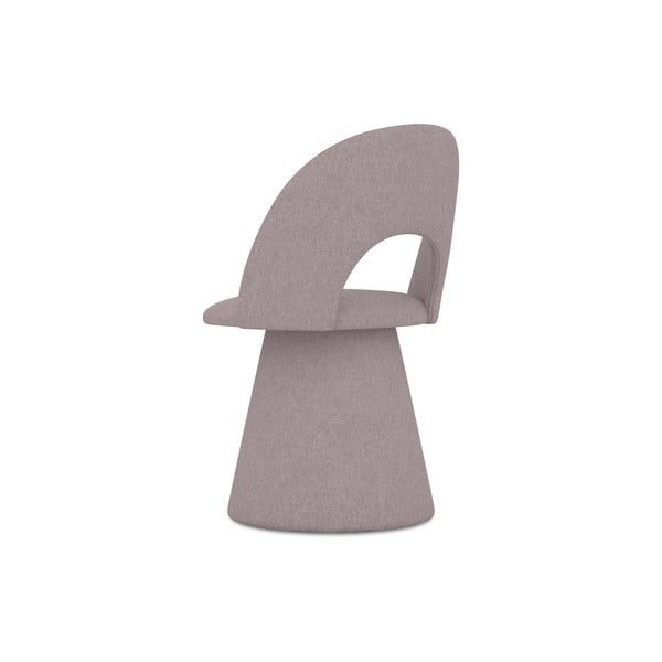 Levandų spalvos iš audinio valgomojo kėdė Kalo – Makamii-image-4