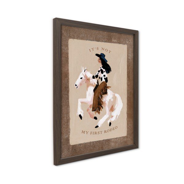 Spausdintas paveikslas su rėmeliu 30x40 cm Rodeo – Styler-image-4
