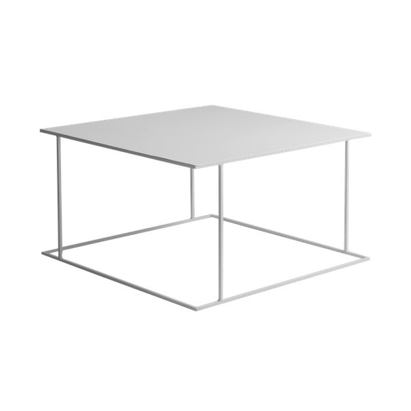 Baltas kavos staliukas Custom Form Walt, 80 x 80 cm