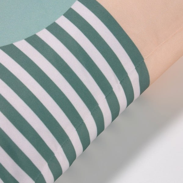 Rausvai žalias pagalvės užvalkalas Kave Home Glendale, 45 x 45 cm-image-1