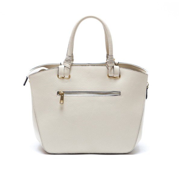 Odinė rankinė Carla Ferreri 1156 Beige-image-1