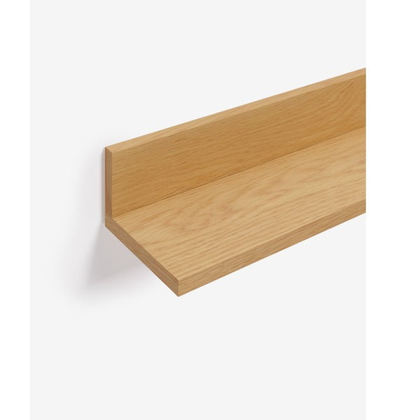 Natūralios spalvos ąžuolo dekoro lentynos Abilen - Kave Home-image-3