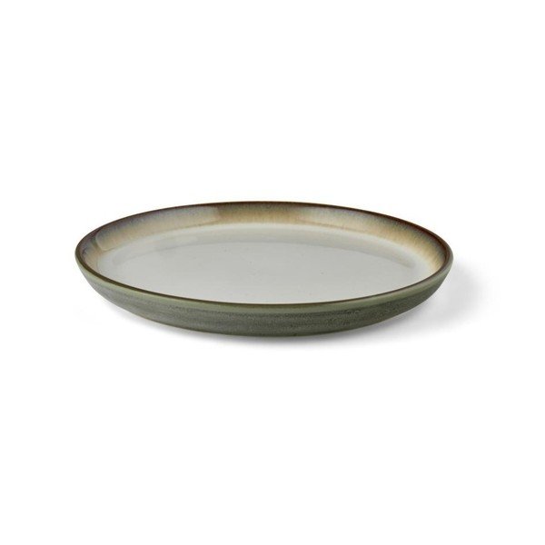 Kreminės baltos akmens masės desertinė lėkštė Bitz Mensa, skersmuo 21 cm-image-1