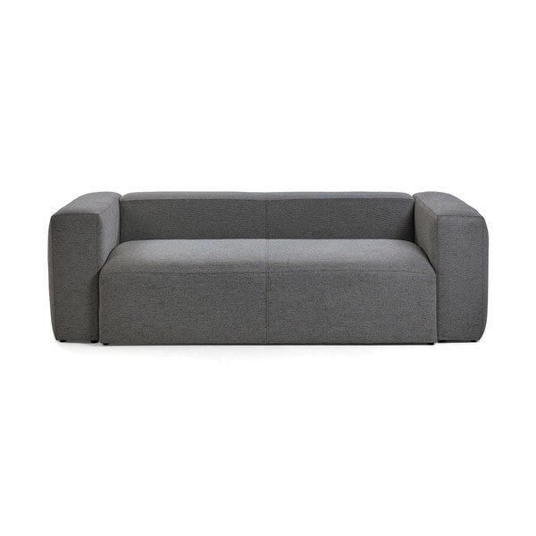 Tamsiai pilka sofa Kave Home Blok-image-2