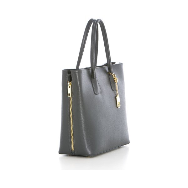 Odinė rankinė Saffiano Grigio-image-3