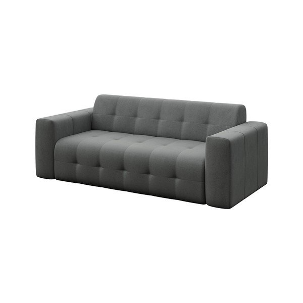 Pilkos spalvos iš velveto sofa 223 cm Tuil – Rodier-image-2