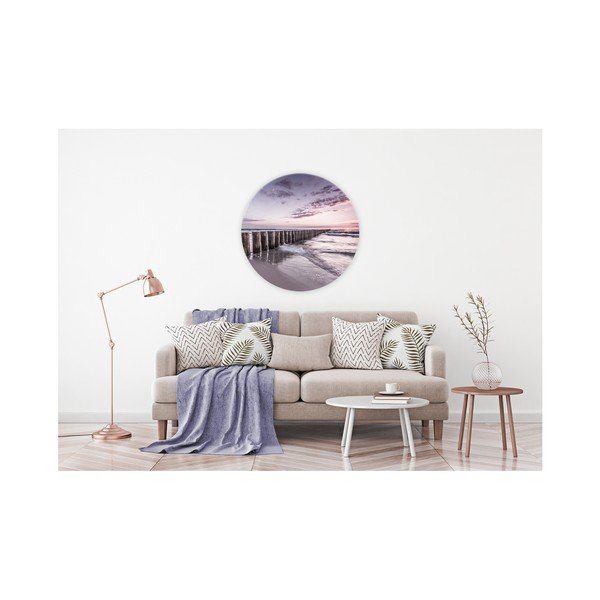 Sienų dekoracija Styler Glasspik Ringart Sunset, ø 70 cm-image-1