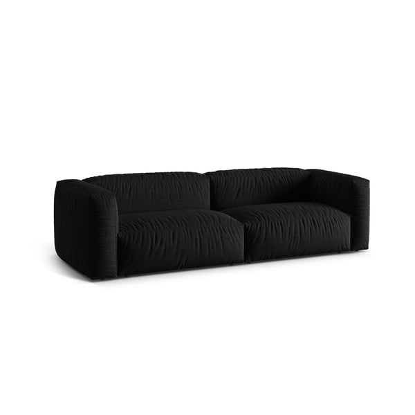 Sofa juodos spalvos 240 cm Martina – Micadoni Home-image-2