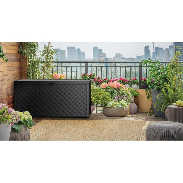 Sodo daiktadėžė tamsiai pilkos spalvos Emily – Keter-image-1