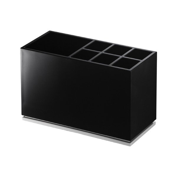 Juodos spalvos iš plastiko dantų šepetėlio stovas Mist – YAMAZAKI