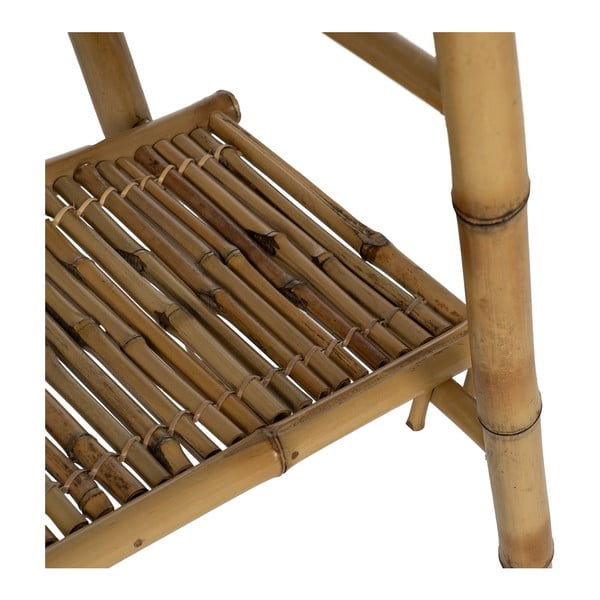 Natūralios spalvos iš bambuko pastatoma lentyna 78x165x40 cm Manali – Ixia-image-2