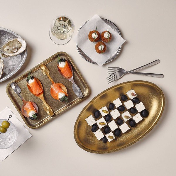 Auksinės spalvos desertiniai šaukštai 6 vnt. Serve – BonBistro-image-1