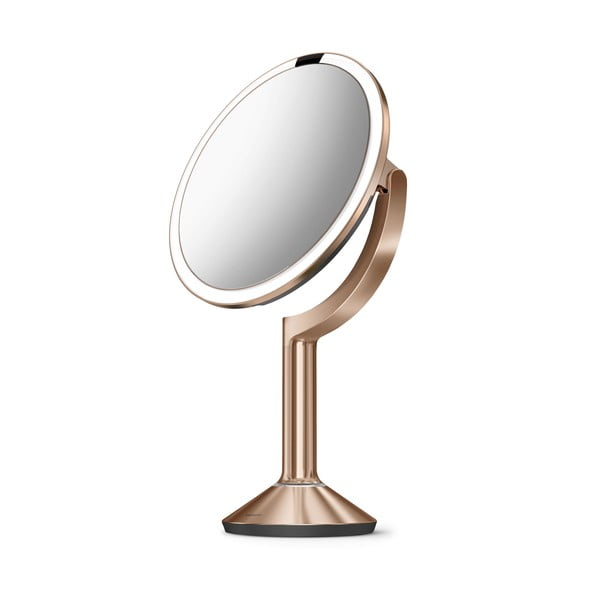 Kosmetinis veidrodis (5x) su apšvietimu/didinantis ø 20 cm Sensor Trio – simplehuman-image-4