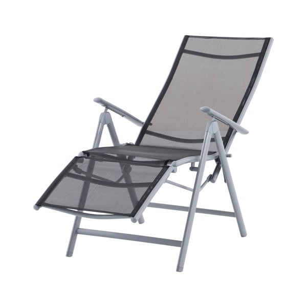 Juodos spalvos metalinė sodo kėdė Ariola – Garden Pleasure-image-1