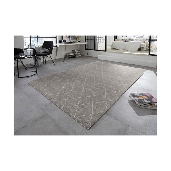 Tamsiai pilkas kilimas Elle Decoration Euphoria Sannois, 120 x 170 cm-image-4