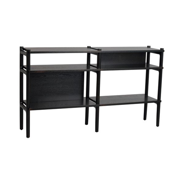 Juodas konsolinis stalas Rowico Holton-image-3