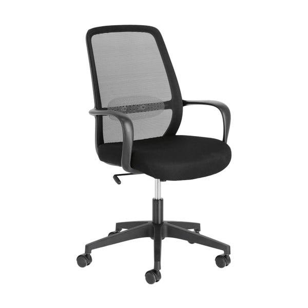 Juodos spalvos biuro kėdė Melva – Kave Home