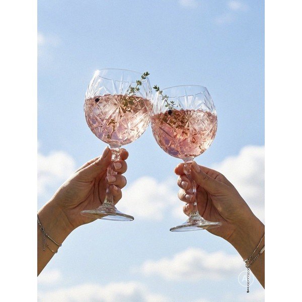 Stiklinės 4 vnt. džinui 650 ml Melodia – Lyngby Glas-image-4