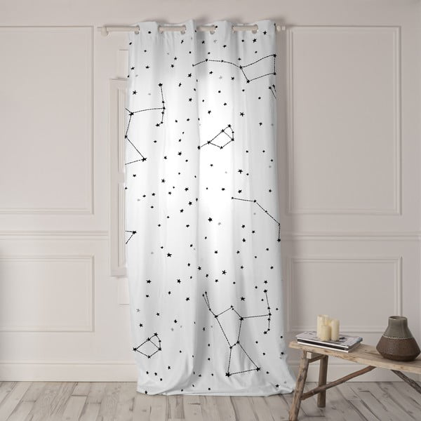 Užuolaida baltos spalvos 140x300 cm Constellation – Blanc