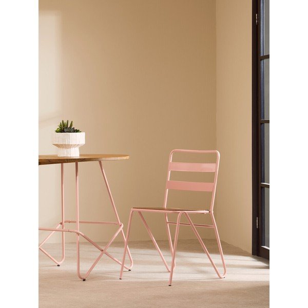 Iš guobos masyvo apvalios formos valgomojo stalas ø 80 cm District – Premier Housewares-image-2